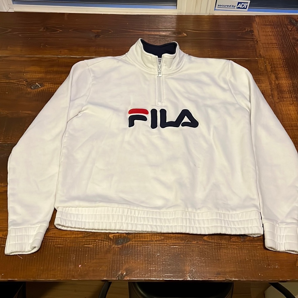 Vintage Fila quarter zip